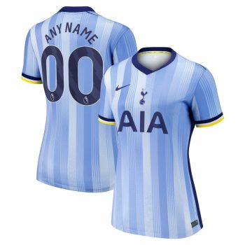 Tottenham Hotspur Women 2024/25 Away Replica Custom Jersey - Blue