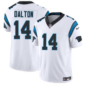 Carolina Panthers #14 Andy Dalton White 2024 F.U.S.E. Vapor Limited Football Stitched Jersey