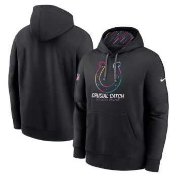 Indianapolis Colts 2024 NFL Crucial Catch Club Pullover Hoodie - Black