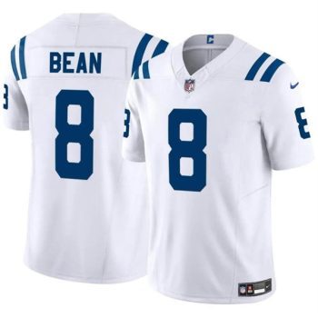 Indianapolis Colts #8 Jason Bean White 2024 F.U.S.E. Vapor Limited Football Stitched Jersey