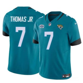 Jacksonville Jaguars #7 Brian Thomas Jr Teal 2024 Draft Vapor Untouchable Limited Football Stitched Jersey