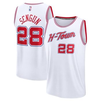 Alperen Sengun Houston Rockets Fast Break Jersey - White - City Edition