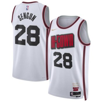 Alperen Sengun Houston Rockets Unisex 2024/25 Swingman Player Jersey - City Edition - White