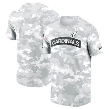 Arizona Cardinals 2024 Arctic Camo Salute to Service Performance T-Shirt