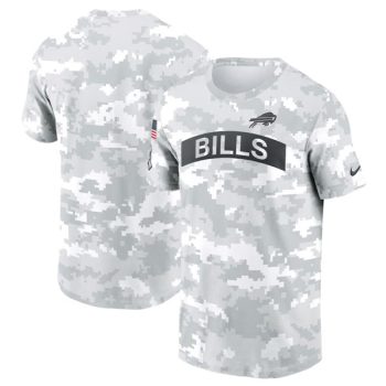 Buffalo Bills 2024 Arctic Camo Salute to Service Performance T-Shirt