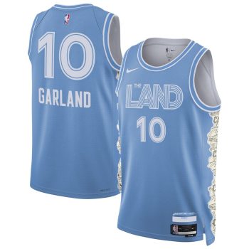 Darius Garland Cleveland Cavaliers Unisex 2024/25 Swingman Player Jersey - City Edition - Light Blue