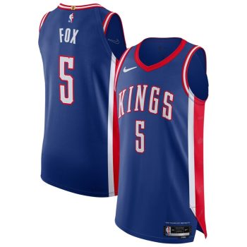 De'Aaron Fox Sacramento Kings 2024/25 Player Jersey - City Edition - Blue