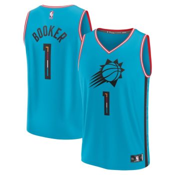 Devin Booker Phoenix Suns Fastbreak Jersey - City Edition - Teal