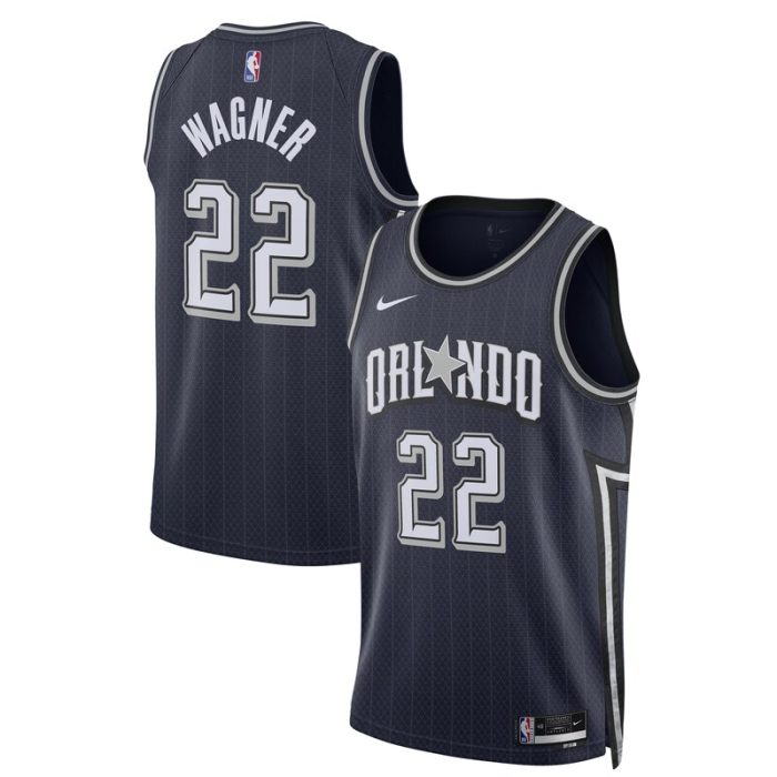 Franz Wagner Orlando Magic Unisex 2023/24 Swingman Jersey - Navy - City Edition