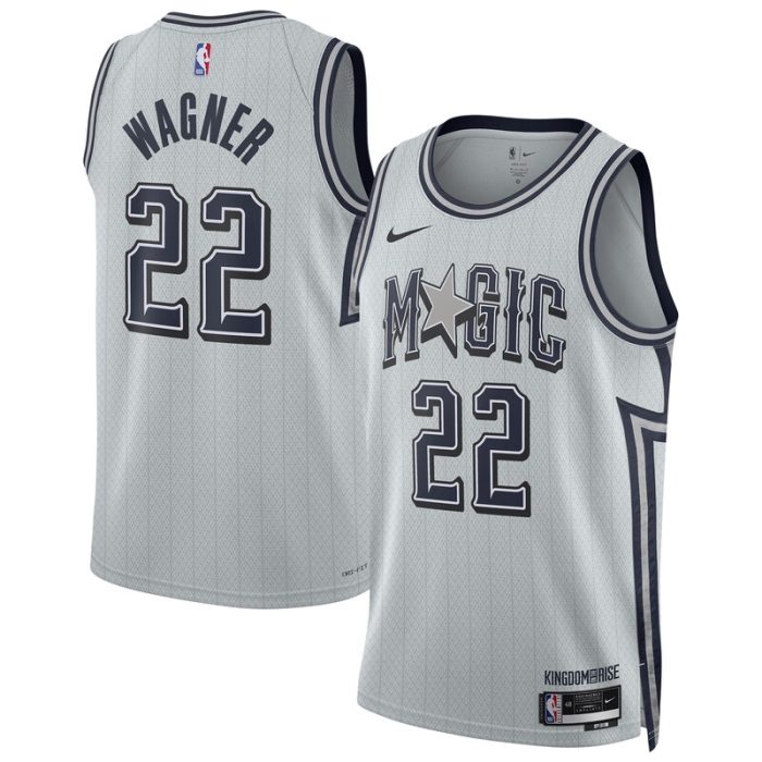 Franz Wagner Orlando Magic Unisex 2024/25 Swingman Player Jersey - City Edition - Silver