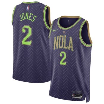 Herbert Jones New Orleans Pelicans Unisex 2024/25 Swingman Player Jersey - City Edition - Purple