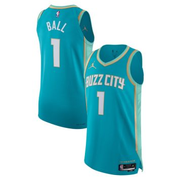 Jordan Brand LaMelo Ball Charlotte Hornets Jersey - City Edition - Teal