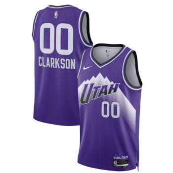 Jordan Clarkson Utah Jazz Unisex 2023/24 Swingman Jersey - Purple - City Edition