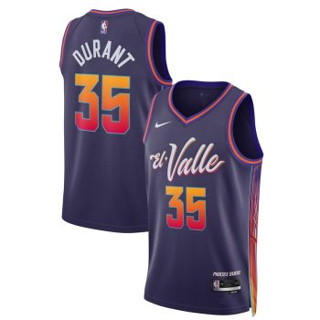 Kevin Durant Phoenix Suns Unisex 2023/24 Swingman Jersey - Purple - City Edition