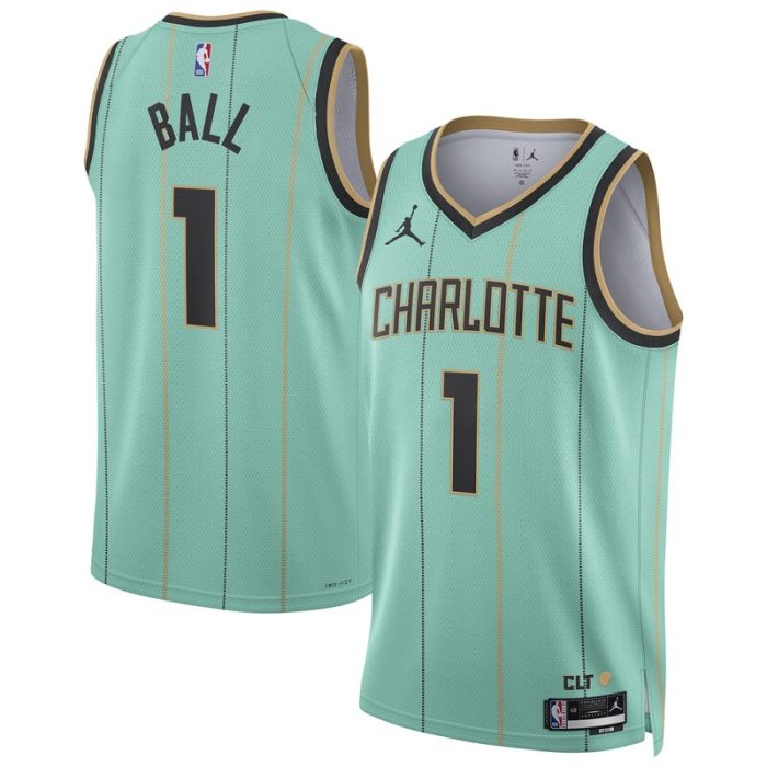 LaMelo Ball Charlotte Hornets Unisex 2024/25 Swingman Player Jersey - City Edition - Mint