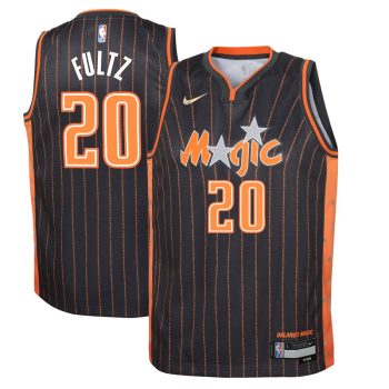 Markelle Fultz Orlando Magic Youth Swingman Jersey - City Edition - Anthracite