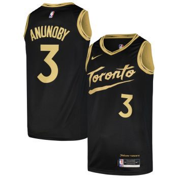 OG Anunoby Toronto Raptors Swingman Player Jersey - City Edition - Black