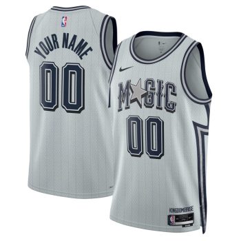 Orlando Magic Unisex 2024/25 Custom Swingman Jersey - City Edition - Silver