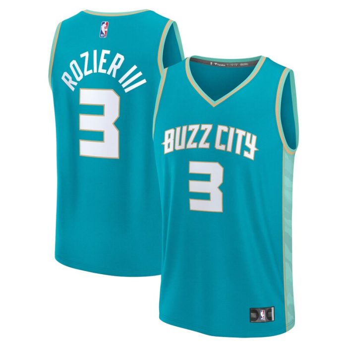 Terry Rozier Charlotte Hornets Fast Break Jersey - Teal - City Edition