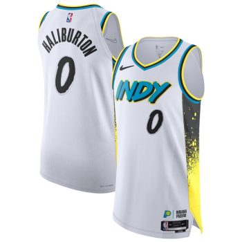 Tyrese Haliburton Indiana Pacers 2024/25 Player Jersey - City Edition - White