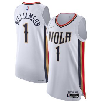 Zion Williamson New Orleans Pelicans 2021/22 Swingman Jersey - City Edition - White