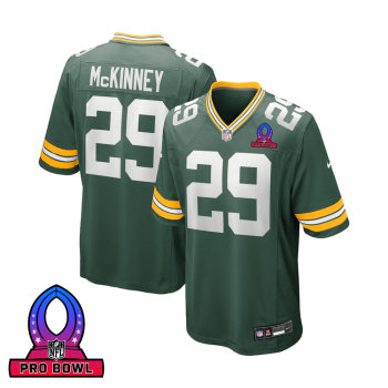 Xavier McKinney 29 Green Bay Packers 2025 Pro Bowl Patch Game Men Jersey - Green