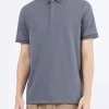 Men's Plus Size Button Detail Short Sleeve Polo