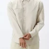 Men's Plus Size Button Up Long Sleeve Shirt