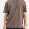 Men's Plus Size Casual Solid Color T-Shirt