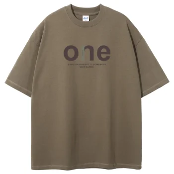 Men's Full Size Casual Letter Graphic Short Sleeve T-Shirt Plus Size