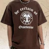 Men's Graphic Round Neck Oversized T-Shirt