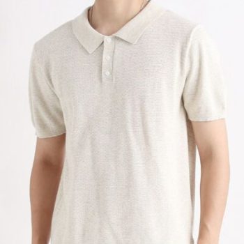 Men's Plus Size Button Detail Short Sleeve Polo