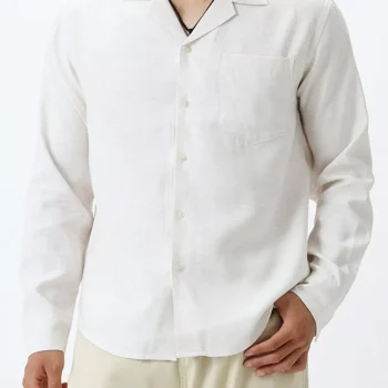 Men's Plus Size Button Up Long Sleeve Shirt