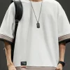 Men's Plus Size Casual Loose Fit Short Sleeve T-Shirt
