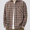 Men's Plus Size Casual Plaid Long Sleeve Shirt