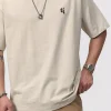 Men's Plus Size Round Neck Relaxed Fit T-Shirt